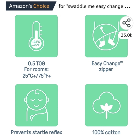 Swaddle me 3 pc set - Picture 6 of 8